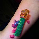 Tattoos - 3D Pez Dispenser Tattoo  - 146612